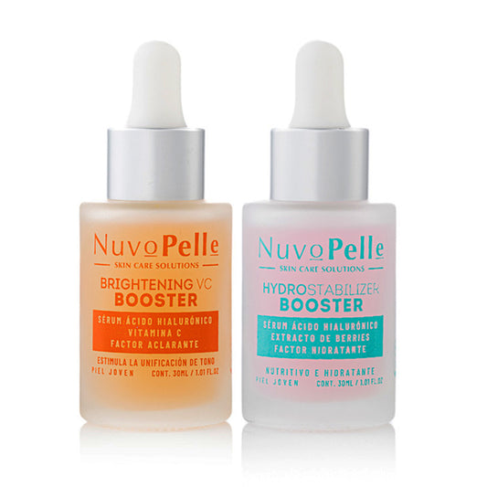 Dúo - Brightening VC Booster + Hydro Stabilizer Booster - Línea Juvenil